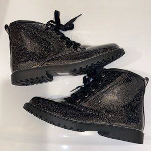 FITORY Girls Glitter Ankle Boots